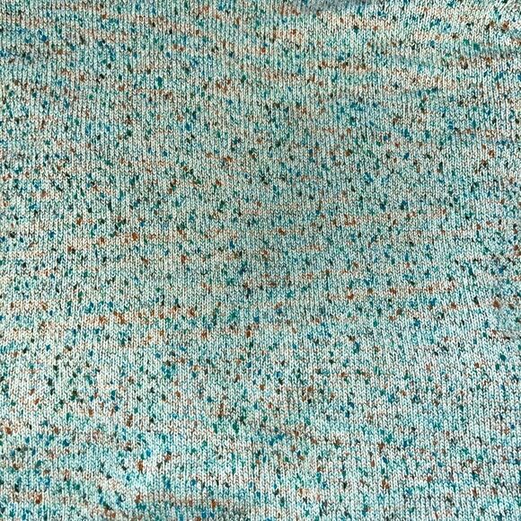 Lands End Light Green Open Front Cardigan - Picture 4 of 5